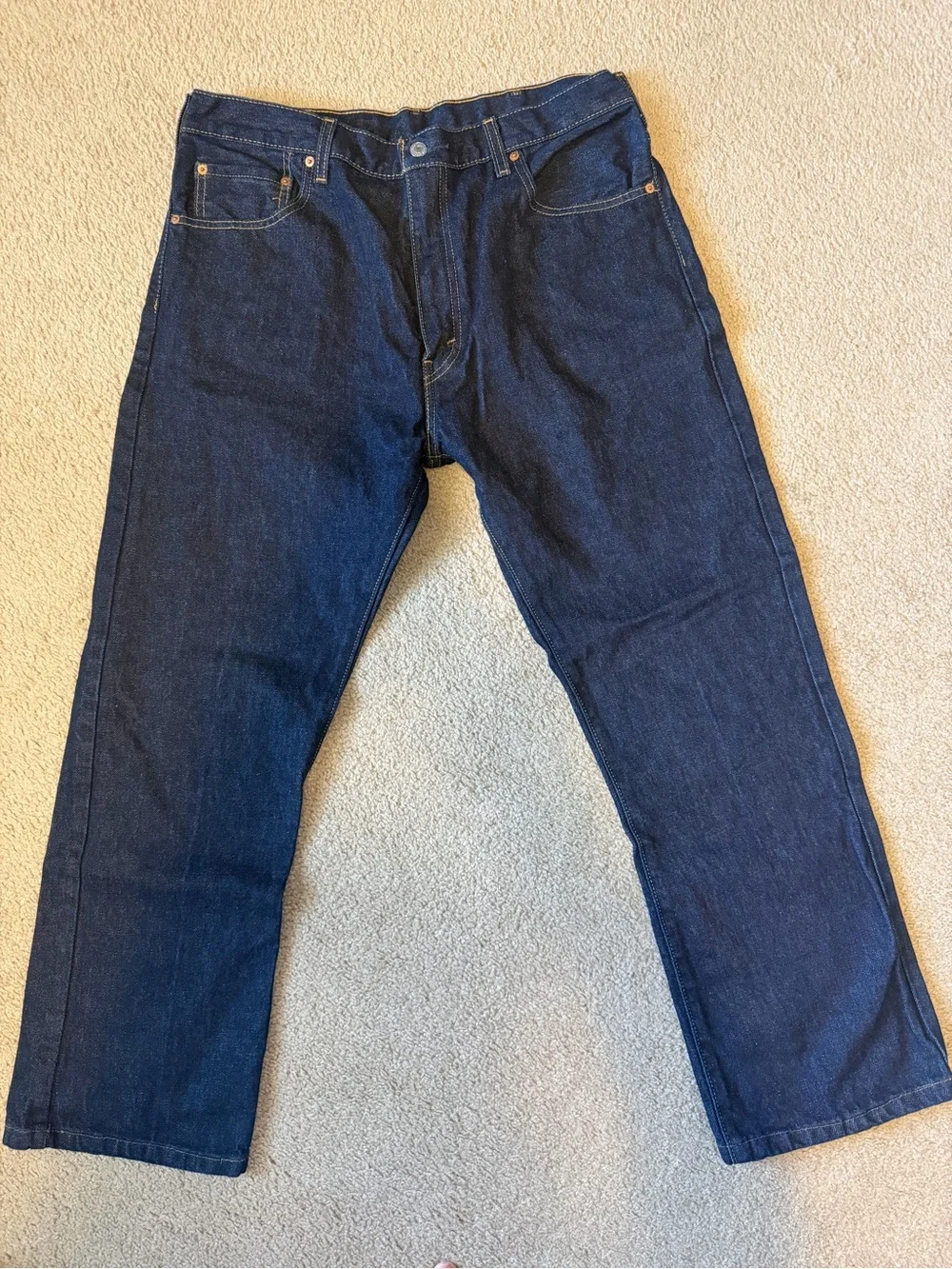 Levi's 517 Dark Blue Boot Cut Jeans